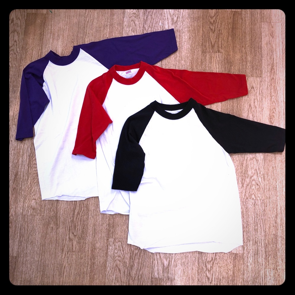 ⚾️Trio of baseball t shirts ⚾️